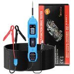Auto si Moto - Reparatii si depanare - Scule auto - Testere si multimetre - Tester Tensiune Auto Circuite Electrice Techstar® 823, 6-24V cu Afisaj LCD, LED, Clesti si Sonda Otel Inoxidabil - Infinity.ro