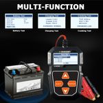 Auto si Moto - Reparatii si depanare - Scule auto - Testere si multimetre - Tester Baterie Alternator Auto KONNWEI KW208, 12V, Test Incarcare, Pornire, Cranking, AGM, GEL, LiFePO4, afisaj LCD - Infinity.ro