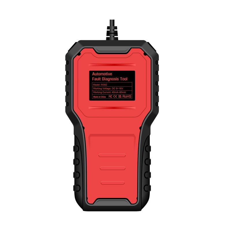 Auto si Moto - Reparatii si depanare - Sisteme de diagnoza - Tester Diagnoza Auto Techstar M302, OBD II, Resetare Oil Service, Live Data, Test senzor O2, Printare cloud cod QR - Infinity.ro