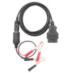 Auto si Moto - Reparatii si depanare - Sisteme de diagnoza - Cablu Salvare Memorie ECU 12V, JFIND JC02 OBDII Memory Saver, cu Mufa OBD, Clesti Crocodil, Mufa Bricheta, Backup - Infinity.ro