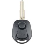 Auto si Moto - Electronice auto - Accesorii electronice auto - Carcasa Cheie Auto Techstar, compatibila cu Ssangyong Actyon, Kyron, Rexton, SUV – cu lama SSY3 si surub, 1 buton - Infinity.ro