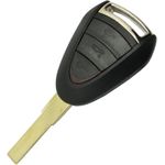 Auto si Moto - Electronice auto - Accesorii electronice auto - Carcasa Cheie Auto Techstar cu 3 butoane, Compatibila Porsche 911, Cayman, Boxster, Carrera GT - Infinity.ro