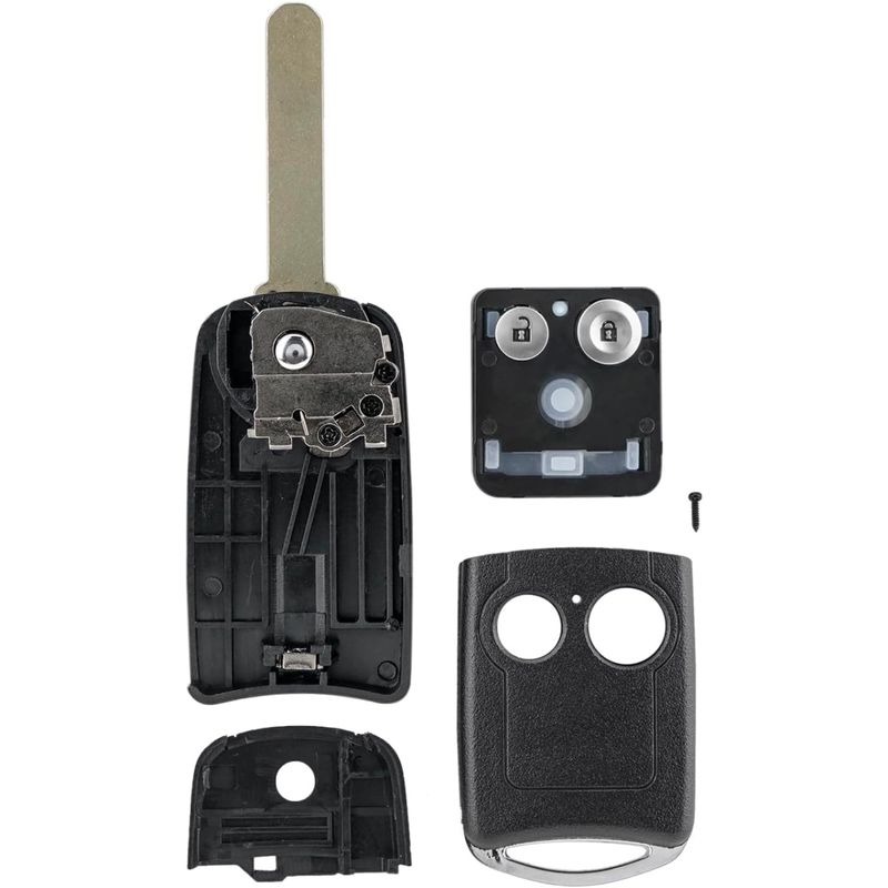 Auto si Moto - Electronice auto - Accesorii electronice auto - Carcasa Cheie Auto Techstar tip Flip, cu 2 Butoane, Compatibila Honda Civic, Accord, CR-V, Jazz, HR-V – cu lama - Infinity.ro