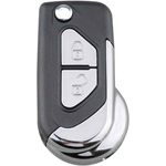 Auto si Moto - Electronice auto - Accesorii electronice auto - Carcasa Cheie Auto Techstar tip Briceag cu 2 Butoane, Compatibila Citroen DS3, C3, lama VA2 - Infinity.ro