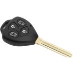 Auto si Moto - Electronice auto - Accesorii electronice auto - Carcasa Cheie Auto Techstar cu 4 butoane compatibila cu Toyota Corolla, Camry, Alphard - Infinity.ro