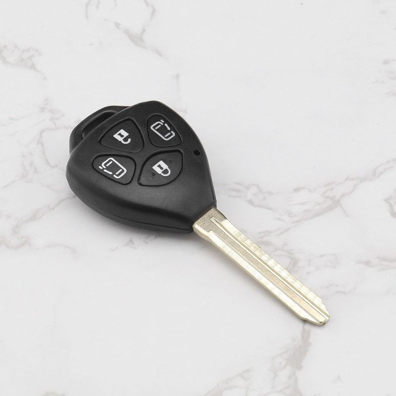 Auto si Moto - Electronice auto - Accesorii electronice auto - Carcasa Cheie Auto Techstar cu 4 butoane compatibila cu Toyota Corolla, Camry, Alphard - Infinity.ro