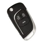 Auto si Moto - Electronice auto - Accesorii electronice auto - Carcasa cheie auto Techstar cromata cu 3 butoane – compatibila Opel & Chevrolet Astra, Corsa, Cruze, Captiva, Aveo - Infinity.ro