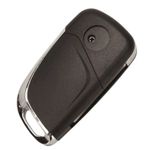 Auto si Moto - Electronice auto - Accesorii electronice auto - Carcasa cheie auto Techstar cromata cu 3 butoane – compatibila Opel & Chevrolet Astra, Corsa, Cruze, Captiva, Aveo - Infinity.ro
