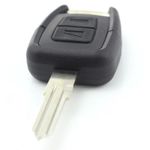 Auto si Moto - Electronice auto - Accesorii electronice auto - Carcasa cheie auto Techstar cu 2 butoane si lama pe stanga – compatibila Opel si Vauxhall Astra, Corsa, Meriva, Zafira - Infinity.ro