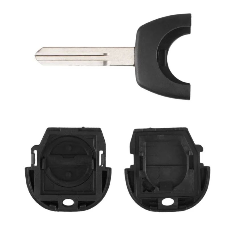 Auto si Moto - Electronice auto - Accesorii electronice auto - Carcasa cheie auto Techstar cu 2 butoane clasica si lamela A33 pentru Nissan Almera, Micra, Primera, X-trail, Juke - Infinity.ro