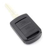 Auto si Moto - Electronice auto - Accesorii electronice auto - Carcasa cheie auto Techstar cu 2 butoane si lama pe stanga pentru Opel – compatibila Astra, Corsa, Zafira - Infinity.ro