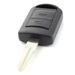 Auto si Moto - Electronice auto - Accesorii electronice auto - Carcasa cheie auto Techstar cu 2 butoane si lama pe stanga pentru Opel – compatibila Astra, Corsa, Zafira - Infinity.ro