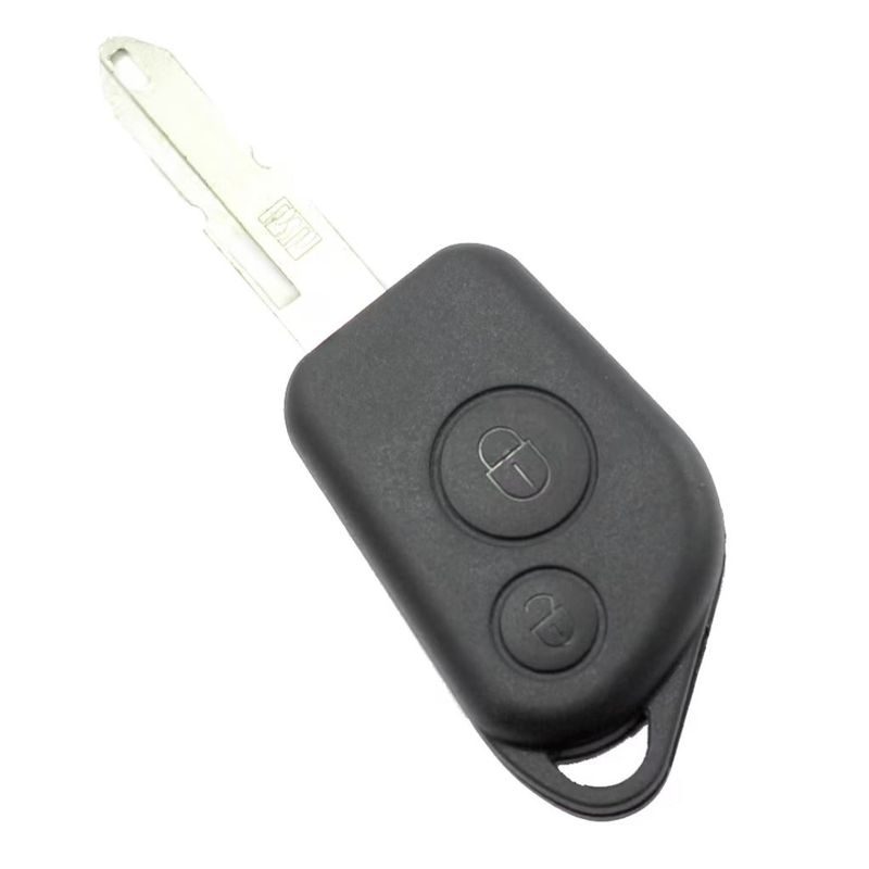Auto si Moto - Electronice auto - Accesorii electronice auto - Carcasa cheie auto Techstar cu 2 butoane si suport baterie pentru Peugeot – compatibila 206, 207, 307, 407 - Infinity.ro