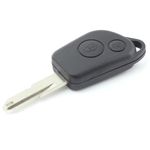 Auto si Moto - Electronice auto - Accesorii electronice auto - Carcasa cheie auto Techstar cu 2 butoane si suport baterie pentru Peugeot – compatibila 206, 207, 307, 407 - Infinity.ro