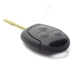 Auto si Moto - Electronice auto - Accesorii electronice auto - Carcasa cheie auto Techstar cu 3 butoane si suport baterie pentru Ford Mondeo – compatibila modele 2001–2007 - Infinity.ro