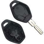 Auto si Moto - Electronice auto - Accesorii electronice auto - Carcasa cheie auto Techstar cu 3 butoane si lama 4 piste pentru BMW – compatibila E46, E39, E60, X3, X5 - Infinity.ro