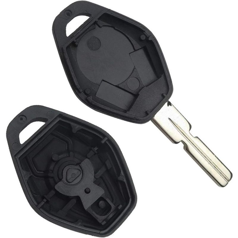 Auto si Moto - Electronice auto - Accesorii electronice auto - Carcasa cheie auto Techstar cu 3 butoane si lama 4 piste pentru BMW – compatibila E46, E39, E60, X3, X5 - Infinity.ro