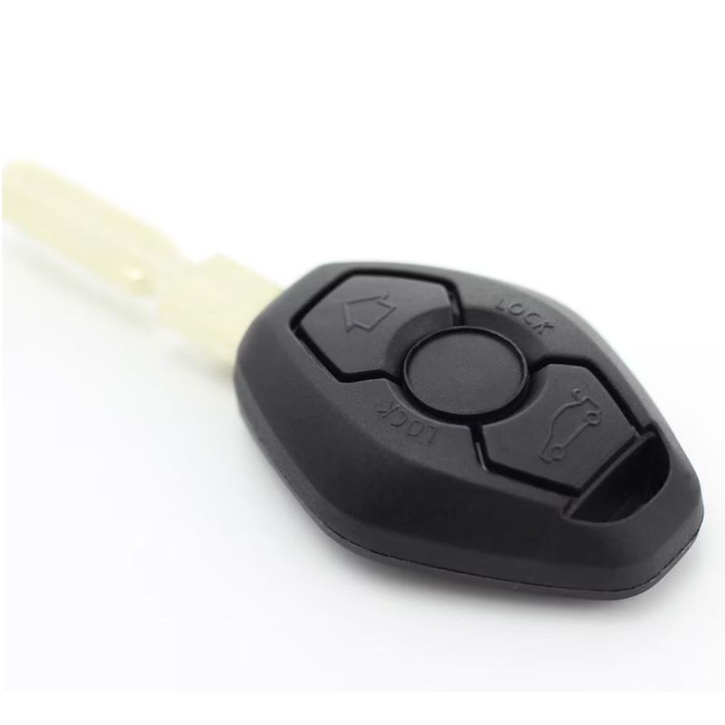 Auto si Moto - Electronice auto - Accesorii electronice auto - Carcasa cheie auto Techstar cu 3 butoane si lama 4 piste pentru BMW – compatibila E46, E39, E60, X3, X5 - Infinity.ro