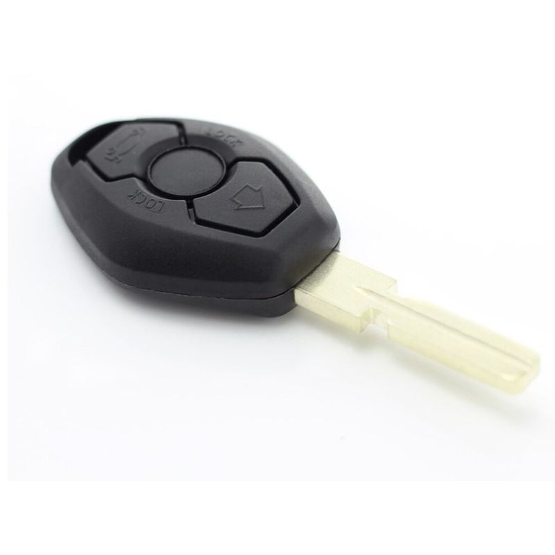 Auto si Moto - Electronice auto - Accesorii electronice auto - Carcasa cheie auto Techstar cu 3 butoane si lama 4 piste pentru BMW – compatibila E46, E39, E60, X3, X5 - Infinity.ro