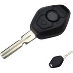 Auto si Moto - Electronice auto - Accesorii electronice auto - Carcasa cheie auto Techstar cu 3 butoane si lama 4 piste pentru BMW – compatibila E46, E39, E60, X3, X5 - Infinity.ro