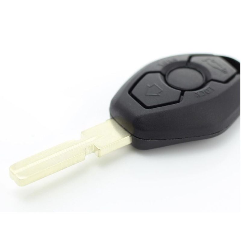 Auto si Moto - Electronice auto - Accesorii electronice auto - Carcasa cheie auto Techstar cu 3 butoane si lama 4 piste pentru BMW – compatibila E46, E39, E60, X3, X5 - Infinity.ro