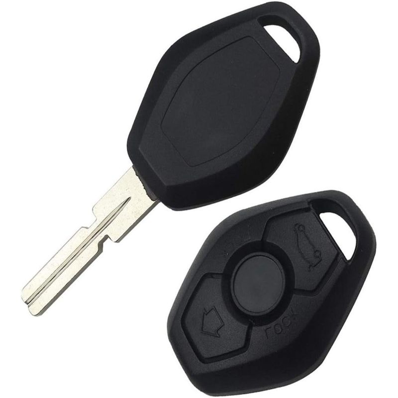 Auto si Moto - Electronice auto - Accesorii electronice auto - Carcasa cheie auto Techstar cu 3 butoane si lama 4 piste pentru BMW – compatibila E46, E39, E60, X3, X5 - Infinity.ro