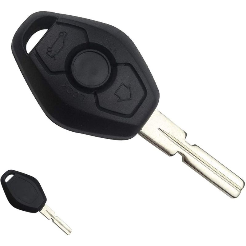 Auto si Moto - Electronice auto - Accesorii electronice auto - Carcasa cheie auto Techstar cu 3 butoane si lama 4 piste pentru BMW – compatibila E46, E39, E60, X3, X5 - Infinity.ro