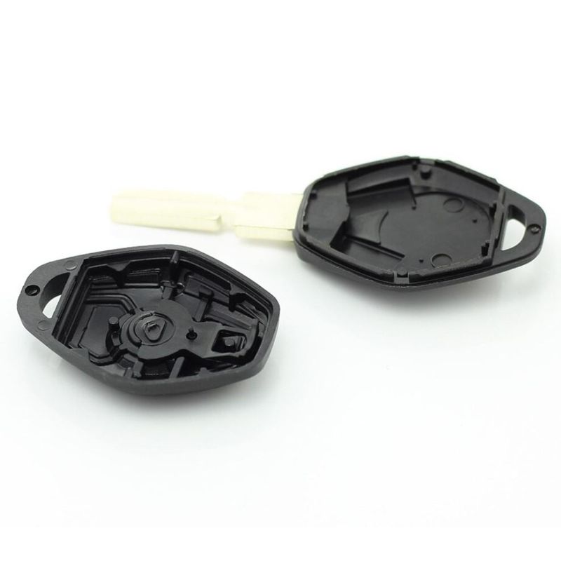 Auto si Moto - Electronice auto - Accesorii electronice auto - Carcasa cheie auto Techstar cu 3 butoane si lama 4 piste pentru BMW – compatibila E46, E39, E60, X3, X5 - Infinity.ro