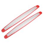 Auto si Moto - Piese auto si accesorii - Caroserie - Ornamente exterior auto - Set 2x Banda Protectie Bara si Portiera Auto Universala, Transparenta, PVC Durabil, Anti-Zgarieturi si Impact - Infinity.ro