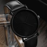 Market - Cadouri - Cadouri personalizate - Set cadou cu ceas barbatesc CH0033 negru si trei bratari elegante - Infinity.ro