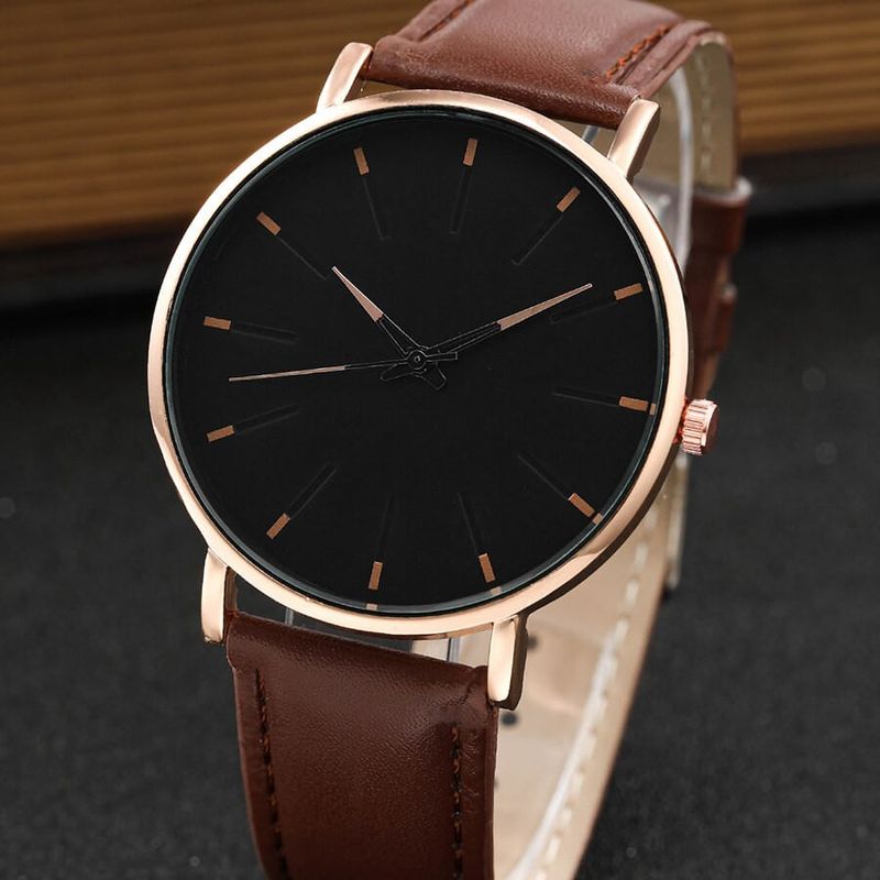 Market - Cadouri - Cadouri personalizate - Set cadou cu ceas barbatesc CH0033 maro si trei bratari elegante - Infinity.ro