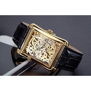 Ceas barbatesc mecanic Winner gold edition