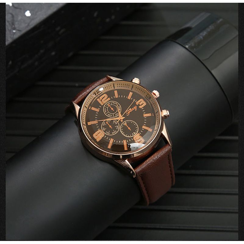 Market - Cadouri - Cadouri personalizate - Set cadou cu ceas barbatesc si portofel Fancy - Infinity.ro