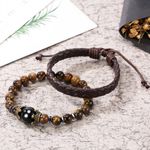 Market - Cadouri - Cadouri personalizate - Set cadou cu ceas barbatesc Geneva si bratari elegante - Infinity.ro