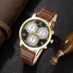 Market - Cadouri - Cadouri personalizate - Set cadou cu ceas barbatesc Shaarms 8350 si patru bratari elegante - Infinity.ro