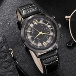 Market - Cadouri - Cadouri personalizate - Set cadou cu ceas barbatesc Shaarms 8171 si trei bratari elegante - Infinity.ro