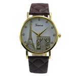 Fashion, accesorii si bijuterii - Femei - Bijuterii femei - Ceasuri femei - Ceas de dama Geneva Paris brown - Infinity.ro