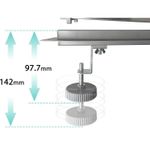 Casa si Gradina - Constructii - Materiale constructii - Sisteme de scurgere - Rigola pentru scurgere dus, otel inoxidabil, cu perforaje dreptunghiulare, 80cm, gri - Infinity.ro