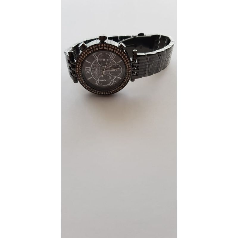 Fashion, accesorii si bijuterii - Femei - Bijuterii femei - Ceasuri femei - Ceas de dama Geneva crystal roman black - Infinity.ro