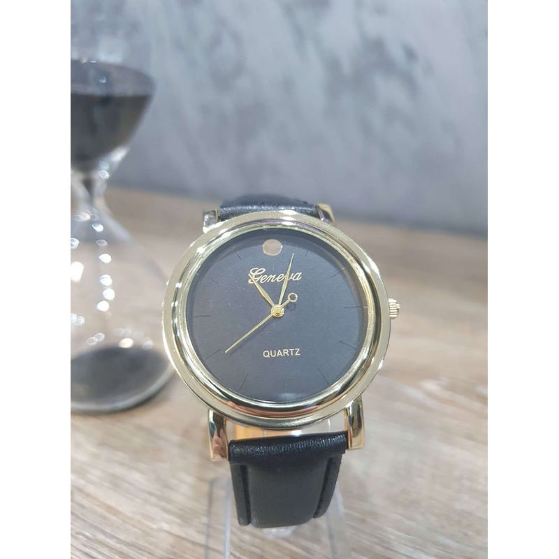 Fashion, accesorii si bijuterii - Femei - Bijuterii femei - Ceasuri femei - Ceas de dama Geneva gold black - Infinity.ro