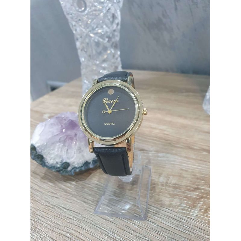 Fashion, accesorii si bijuterii - Femei - Bijuterii femei - Ceasuri femei - Ceas de dama Geneva gold black - Infinity.ro