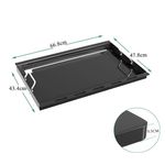 Casa si Gradina - Gradina si terasa - Gratare si accesorii - Accesorii gratare - Placa de gratar plancha din fonta, 68X48X5.5 cm, cu manere pentru Weber GS4 Genesis II 300, Genesis II - Infinity.ro