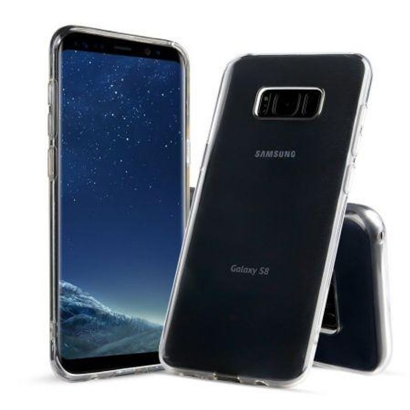 Laptop, Telefoane si Tablete - Telefoane mobile si accesorii - Accesorii Telefoane - Huse telefoane - Husa protectie pentru Samsung Galaxy S8 (G950), Silicon, Capac Spate, Ultra Slim, Transparenta - Infinity.ro