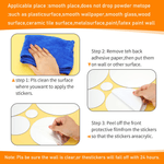 Casa si Gradina - Decoratiuni - Oglinzi - Set 32 Oglinzi din Sticla Acrilica, model rotund, rezistent la apa, Pentru Acasa Camera de zi - Infinity.ro