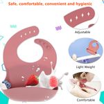 Jucarii, Copii si Bebe - Hrana si alaptare - Biberoane, suzete si accesorii hranire - Articole hranire bebelusi - Set hranire bebe din silicon, 1 baveta, 1 farfurie compartimentata, 1 bol cu ventuza, lingurita si furculita, cana - Infinity.ro