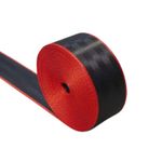 Auto si Moto - Reparatii si depanare - Scule auto - Scule si truse auto - Banda centura de siguranta TUNING, culoare Negru-Rosu, latime 46 mm, pret/m liniar - Infinity.ro