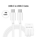 Laptop, Telefoane si Tablete - Telefoane mobile si accesorii - Accesorii Telefoane - Incarcatoare telefoane - Set Incarcator Fast Charger si cablu USB-C, compatibil cu Apple, USB-C 20W, Compatibil cu iPhone - Infinity.ro