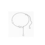 Fashion, accesorii si bijuterii - Femei - Bijuterii femei - Bratari femei - Bratara de picior cu fluturi si cristale - Infinity.ro