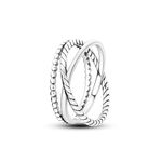 Fashion, accesorii si bijuterii - Femei - Bijuterii femei - Inele femei - Inel Triplu Design - Infinity.ro