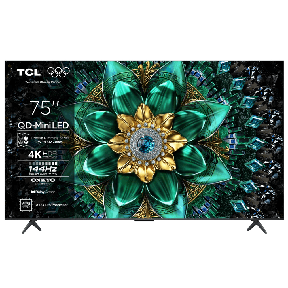 Televizor Mini LED TCL 190 cm 75" 75Q6C, Ultra HD 4K, Smart TV, WiFi, CI+